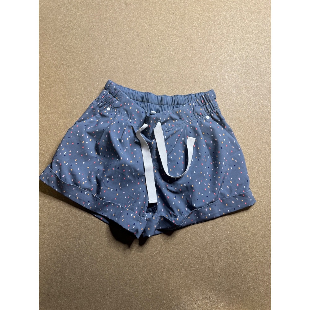 Lululemon spring break away Multi Dot Print Drawstring Waist Casual Shorts